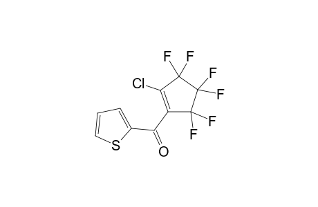 1-chloro-3,3,4,4,5,5-hexafluoro-2-(2'-thenoyl)cyclopentene