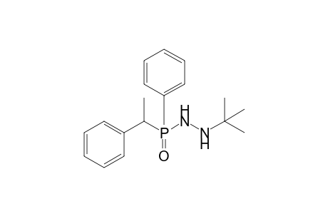 1-tert-Butyl-2-[phenyl(1-phenylethyl)phosphoryl]diazane