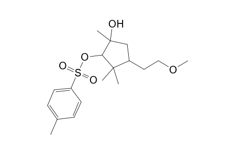 [3-(2'-Methoxyethyl)-5-hydroxy-2,2,5-trimethylcyclopentyl] - p-toluenesulfonate