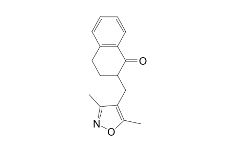 3,5-Dimethyl-4-(2'-tetraloyl)methyl-isoxazole