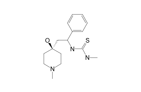 1-[2-(4-hydroxy-1-methylpiperidin-4-yl)-1-phenylethyl]-3-methylthiourea