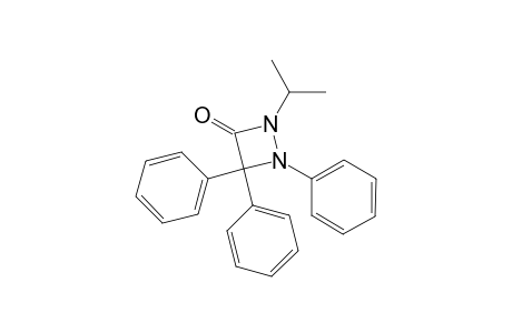 1,2-Diazetidin-3-one, 2-(1-methylethyl)-1,4,4-triphenyl-