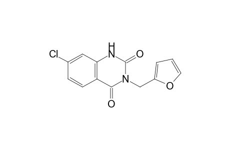 7-Chloranyl-3-(furan-2-ylmethyl)-1H-quinazoline-2,4-dione