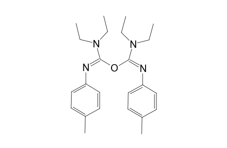 N",N"'-Di(4-methylphenyl)-N,N-N',N'-tetraethylformamimidic acid anhydride