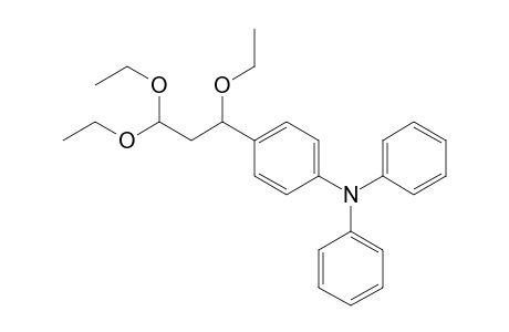 Benzenamine, N,N-diphenyl-4-(1,3,3-triethoxypropyl)-