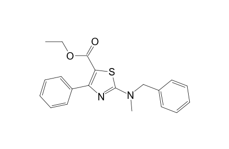 Ethyl 2-[Methyl(phenylmethyl)amino]-4-phenylthiazole-5-carboxylate