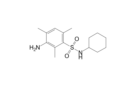 Benzenesulfonamide, 3-amino-N-cyclohexyl-2,4,6-trimethyl-