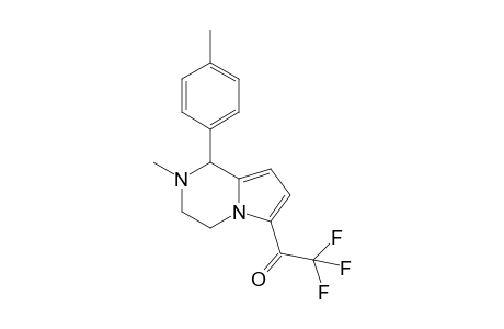 2,2,2-Trifluoro-1-[2-methyl-1(4-methylphenyl)-1,2,3,4-tetrahydropyrrolo[1,2-a]pyrazin-6-yl]ethanone