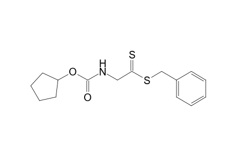 Benzyl N-(cyclopentyloxycarbonyl)dithioglycine