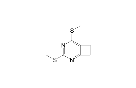 2,4-Bis(methylsulfanyl)-5,6-dihydrocyclobuta[d]-pyrimidine
