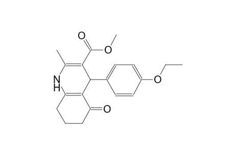 methyl 4-(4-ethoxyphenyl)-2-methyl-5-oxo-1,4,5,6,7,8-hexahydro-3-quinolinecarboxylate