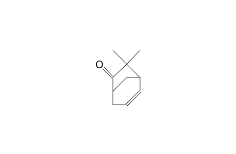7,7-Dimethyl-bicyclo(3.2.1)octen-2-one-6