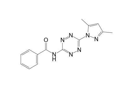 N-[6-(3,5-dimethyl-1-pyrazolyl)-1,2,4,5-tetrazin-3-yl]benzamide