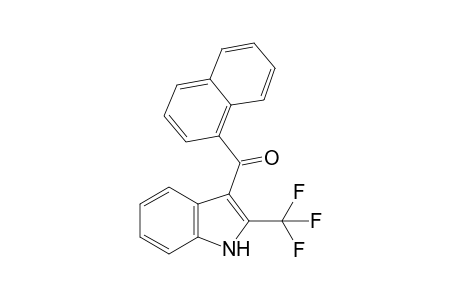 naphthalen-1-yl(2-(trifluoromethyl)-1H-indol-3-yl)methanone