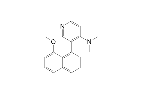 3-(8-Methoxy-1-naphthalenyl)-N,N-dimethyl-4-pyridinamine
