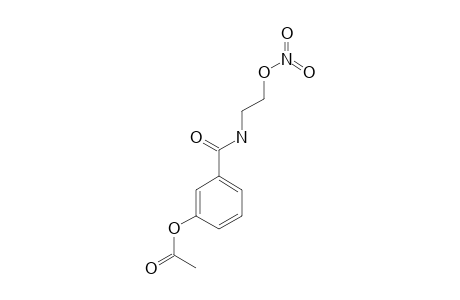 acetic acid [3-(2-nitrooxyethylcarbamoyl)phenyl] ester