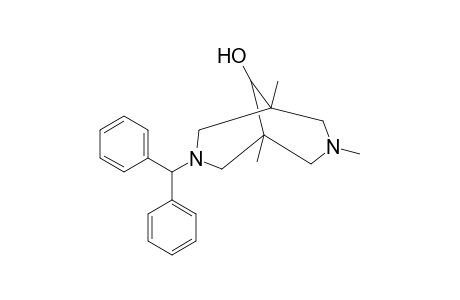 3-Benzhydryl-1,5,7-trimethyl-3,7-diazabicyclo[3.3.1]nonan-9-ol