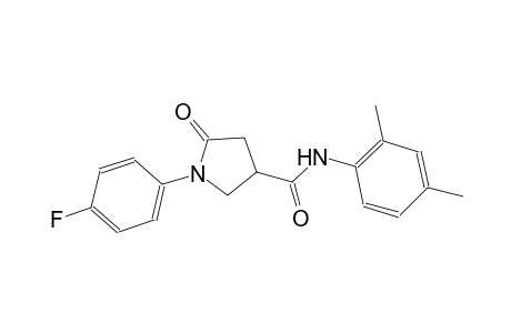 3-pyrrolidinecarboxamide, N-(2,4-dimethylphenyl)-1-(4-fluorophenyl)-5-oxo-