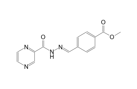 methyl 4-{(E)-[(2-pyrazinylcarbonyl)hydrazono]methyl}benzoate
