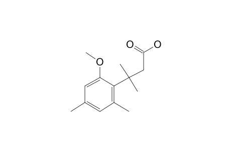 .beta.-Phenylpropionic acid, .beta.,.beta.,2,5-tetramethyl-6-methoxy-