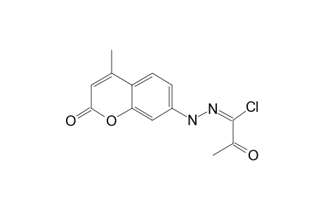 N-(4-METHYL-2-OXO-2H-CHROMEN-7-YL)-2-OXO-PROPANEHYDRAZONOYL-CHLORIDE