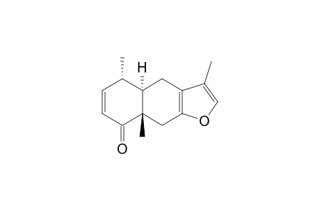 4A-ALPHA-H-3,5-ALPHA,8A-BETA-TRIMETHYL-4,4A,8A,9-TETRAHYDRONAPHTHO-[2,3-B]-FURAN-8-ONE