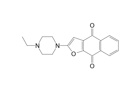 2-(4-Ethyl-1-piperazinyl)benzo[f]benzofuran-4,9-dione