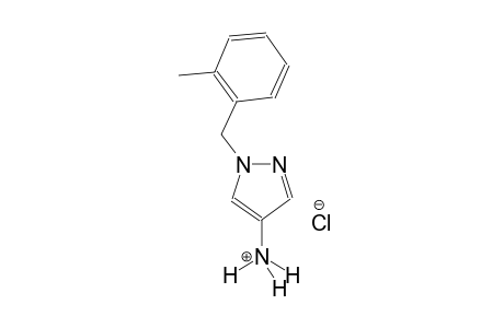 1H-pyrazol-4-aminium, 1-[(2-methylphenyl)methyl]-, chloride