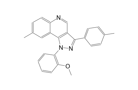 methyl 2-[8-methyl-3-(4-methylphenyl)-1H-pyrazolo[4,3-c]quinolin-1-yl]phenyl ether