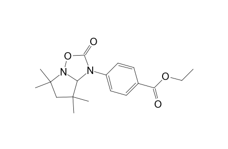 Benzoic acid, 4-(tetrahydro-5,5,7,7-tetramethyl-2-oxopyrrolo[1,2-b][1,2,4]oxadiazol-1(2H)-yl)-, ethyl ester