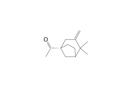 1-[(1R,5R)-4',4'-Dimethyl-3'-methylidenebicyclo[3.2.1]oct-1'-yl]-ethanone