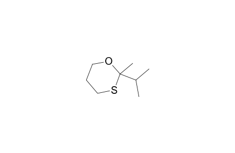 1,3-Oxathiane, 2-methyl-2-(1-methylethyl)-