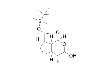 (2S,2aR,4aR,5R,7aR,7bS)-2-(t-Butyldimethylsilyloxy)-5-methyl-2a,3,4,4a,5,6,7a,7b-octahydro-2H-1,7-dioxacyclopenta[c,d]indene-6-ol