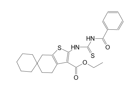 ethyl 2-(4-oxo-4-phenyl-2-sulfanylidenebutyl)-5,7-dihydro-4H-spiro[1-benzothiophene-6,1'-cyclohexane]-3-carboxylate
