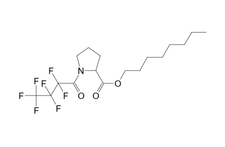 L-Proline, N-heptafluorobutyryl-, octyl ester