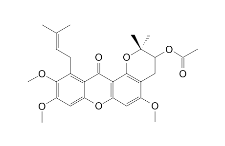 11-ACETOXY-3,6-DI-O-METHYL-1-ISOMANGOSTIN