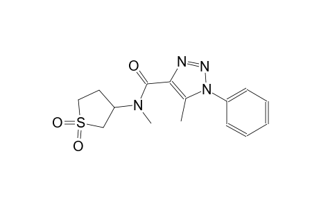 1H-1,2,3-triazole-4-carboxamide, N,5-dimethyl-1-phenyl-N-(tetrahydro-1,1-dioxido-3-thienyl)-