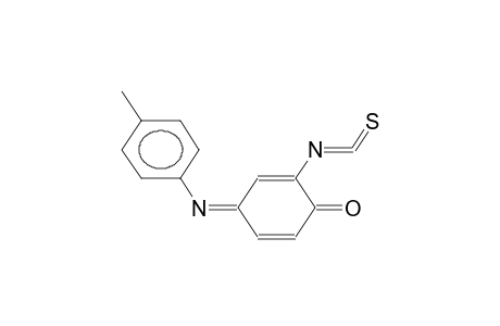 SYN-2-ISOTHIOCYANATO-4-(PARA-TOLYLIMINO)-1,4-BENZOQUINONE