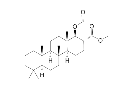 D-Homoandrostane-17a-carboxylic acid, 17-(formyloxy)-4,4,8-trimethyl-, methyl ester, (5.alpha.,17.alpha.,17a.beta.)-