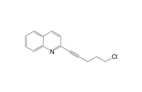 1-Chloro-5-(2-quinolinyl)-4-pentyne
