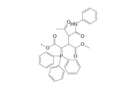 2-(1-anilino-1,3-dioxobutan-2-yl)-3-triphenylphosphoranylidenebutanedioic acid dimethyl ester
