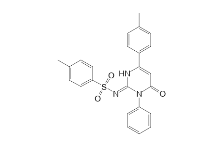 4-Methyl-N-[4-(4-methylphenyl)-6-oxidanylidene-1-phenyl-pyrimidin-2-yl]benzenesulfonamide