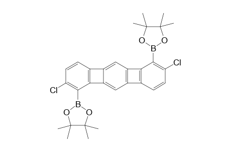 2,7-Dichloro-1,6-bis(4,4,5,5-tetramethyl-1,3,2-dioxaborolan-2-yl)benzo[3,4]cyclobuta[1,2-b]biphenylene