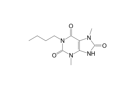 1-Butyl-3,7-dimethyl-9H-purine-2,6,8-trione