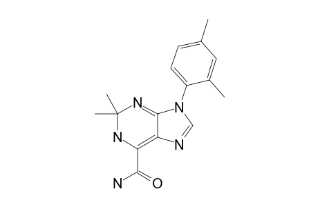 9-(2,4-dimethylphenyl)-2,2-dimethyl-1H-purine-6-carboxamide