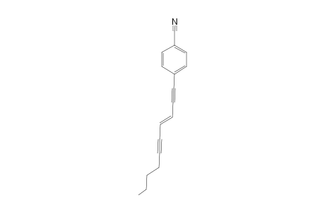 4-(Dec-3'-ene-1',5'-diynyl)-benzonitrile