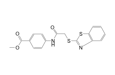 benzoic acid, 4-[[(2-benzothiazolylthio)acetyl]amino]-, methyl ester