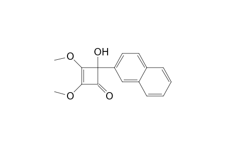4-Hydroxy-2,3-dimethoxy-4-(2-naphthyl)cyclobutenone