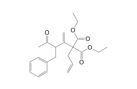 3-Benzyl-4-methylene-5,5-bis(ethoxycarbonyl)-7-octen-2-one