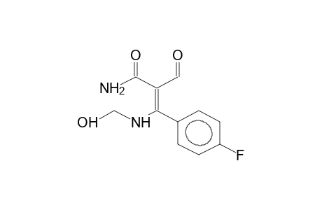 Z-2-HYDROXYMETHYLAMINO-2-(4-FLUOROPHENYL)-2-FORMYLACRYLAMIDE